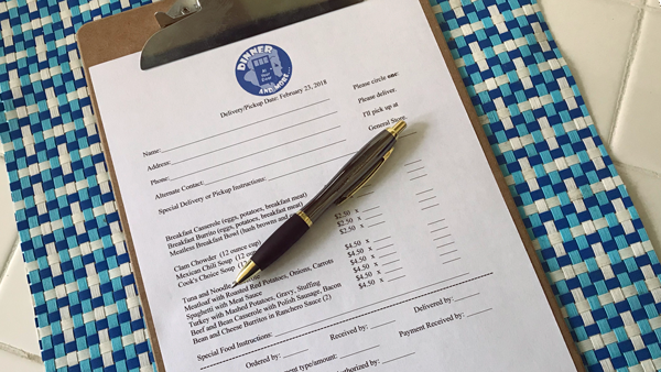 Orders must be placed weekly, no later than noon Saturday for delivery or pickup the following Friday.